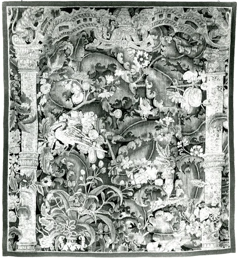 Thickets with Large Leaves, Flowers, Animals,...