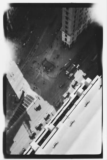 [New York City Street, From High Elevation]