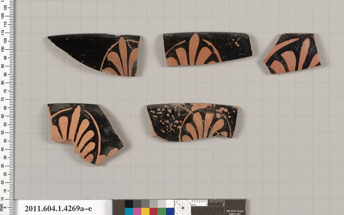 Terracotta rim fragments of kylikes (drinking cups) — Unknown