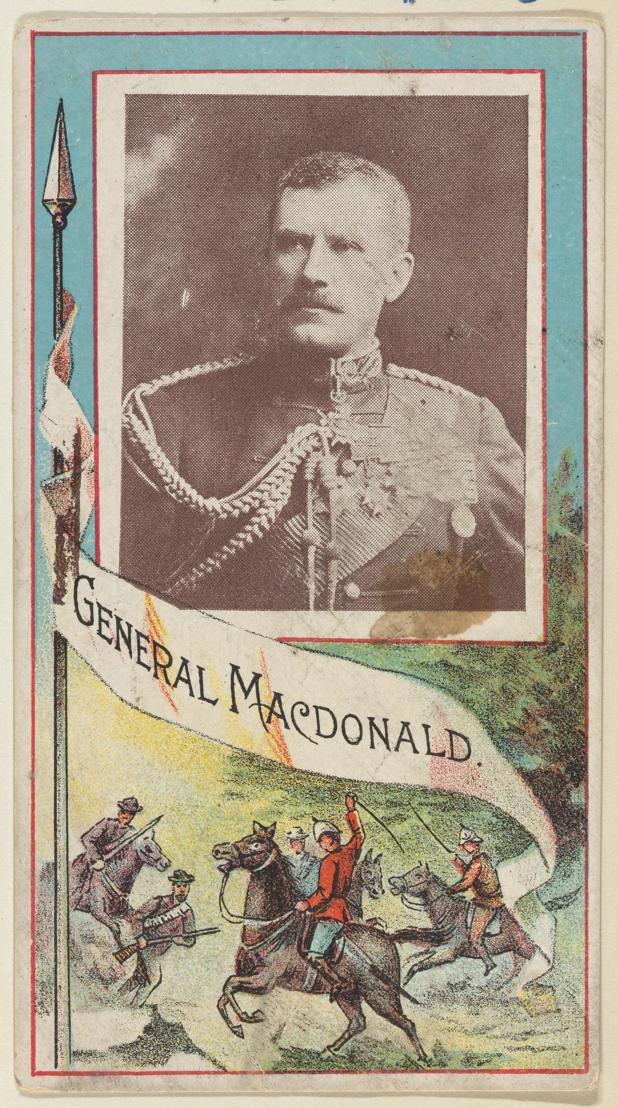 General MacDonald, from the "Generals" series (T64), issued by D.H. McAlpin & Co. Tobacco Company — D.H. McAlpin & Co. Tobacco Company