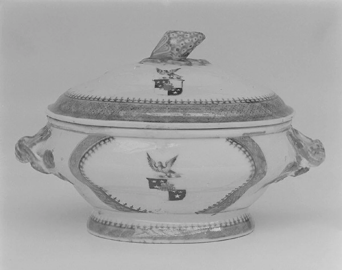 Tureen with cover (part of a service) — Unknown