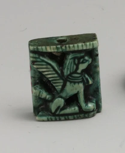Winged griffin plaque inscribed with the name Nebpehtyre (Ahmose I)
