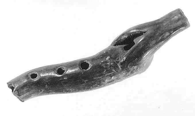 Pottery Flute — Coatlinchan