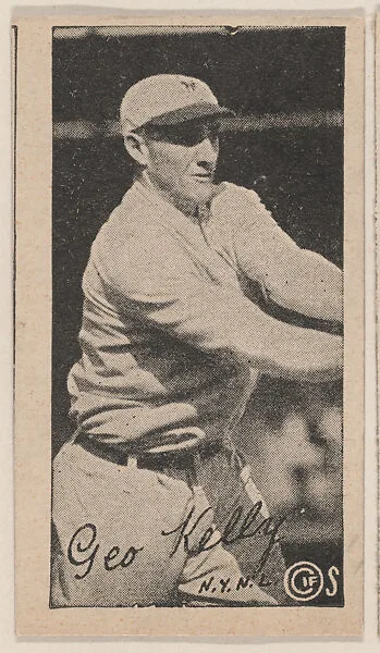 Geo Kelly, N.Y. N.L., Baseball strip card (W572) — Unknown
