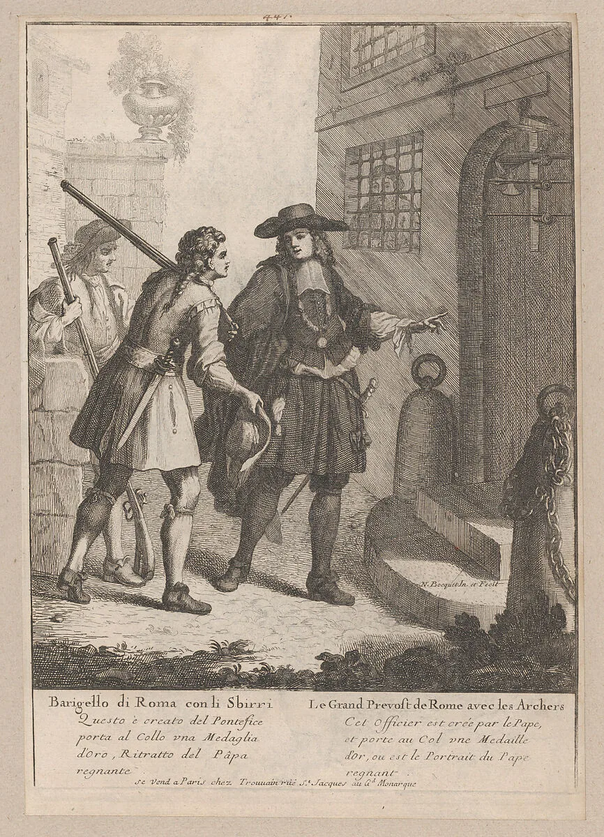 The Great Provost of Rome with his Archers — Nicholas Boucquet