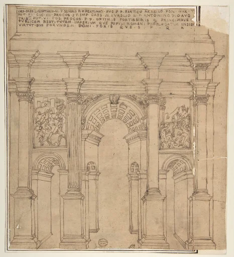 Arch of Septimius Severus, Rome