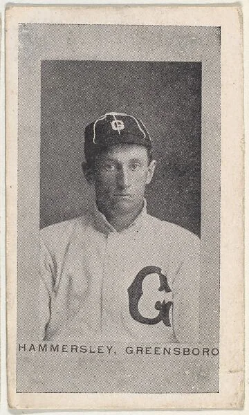 Hammersley, Greensboro, from the Contentnea series (T209, Set 2) for the American Tobacco Company to promote Contentnea Cigarettes — American Tobacco Company