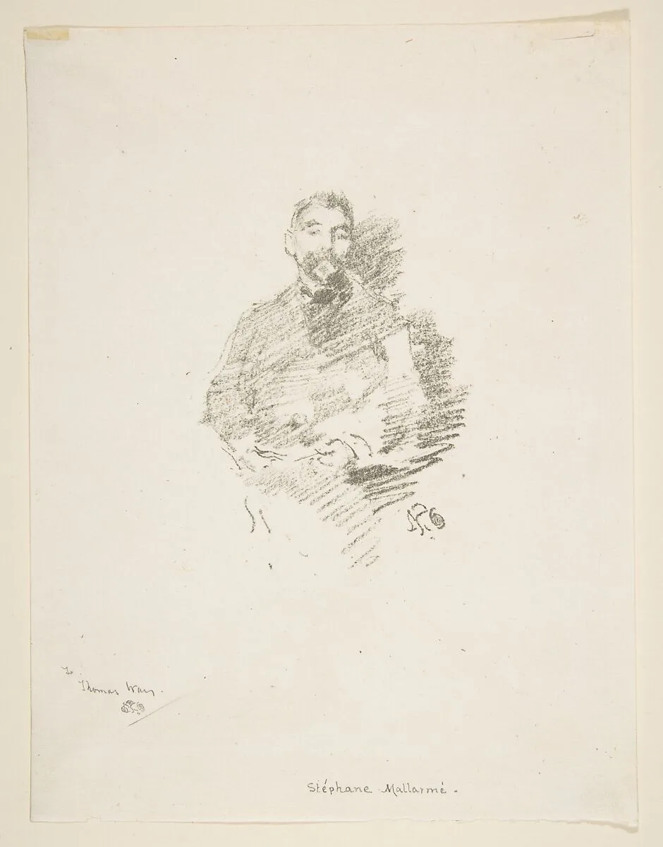 Stéphane Mallarmé, from "Vers et Prose" — James McNeill Whistler