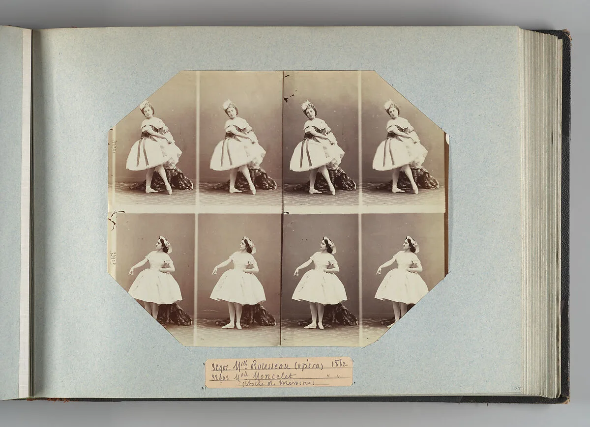 Mlle Rousseau; Mlle Moncelet — André-Adolphe-Eugène Disdéri