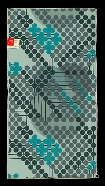 Sample, Design 106, Printed Mohair — F. Schumacher & Co.|Frank Lloyd Wright