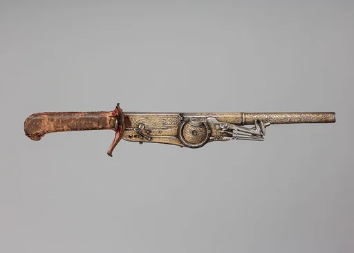 Wheellock Hunting Pistol with Sword Grip