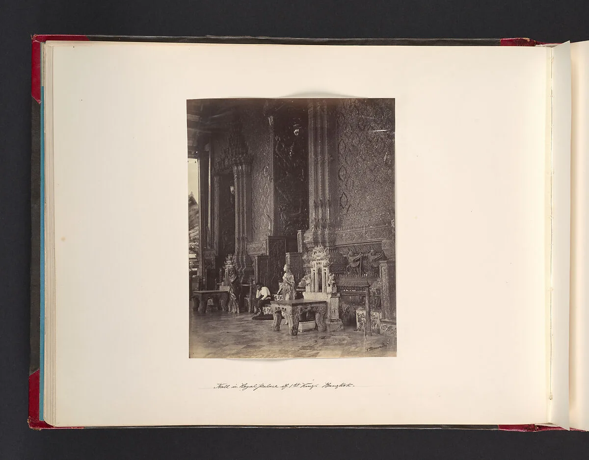 Hall in Royal Palace of 1st King, Bangkok — John Thomson