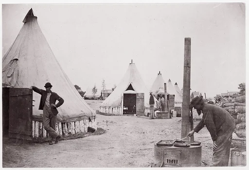 Camp of 153rd New York Infantry