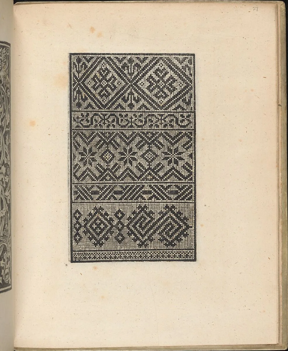 Trionfo Di Virtu. Libro Novo..., page 27 (verso) — Matteo Pagano