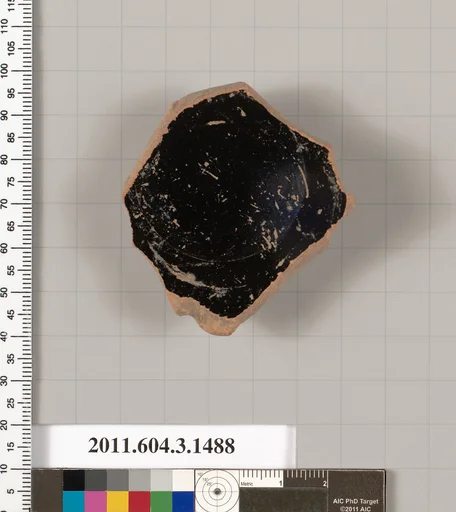 Terracotta fragment of a skyphos (deep drinking cup)