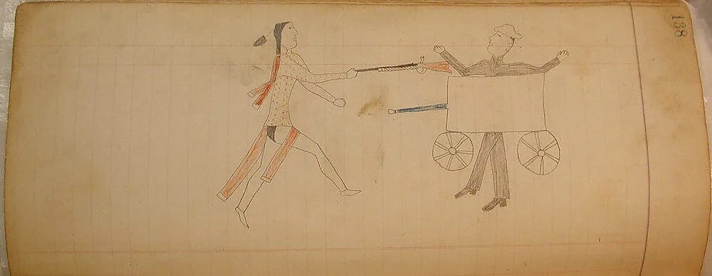 Maffet Ledger: Drawing — Unknown