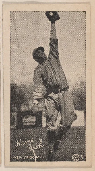 Heinie Groh, New York, N.L., Baseball strip card (W572) — Unknown
