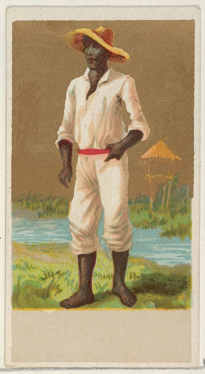 Haiti, from the Natives in Costume series (N16), Teofani Issue, for Allen & Ginter Cigarettes Brands — Allen & Ginter|Teofani & Company