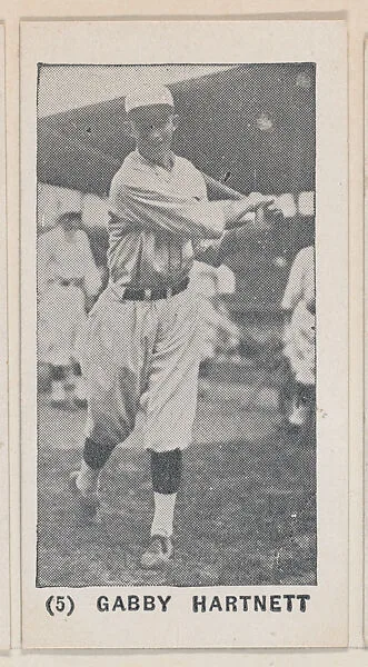Gabby Hartnett from the Baseball Players photo series (W502) — Unknown