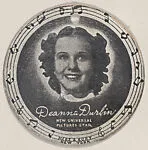 Deanna Durbin, New Universal Pictures Star trade card (W500) — Unknown
