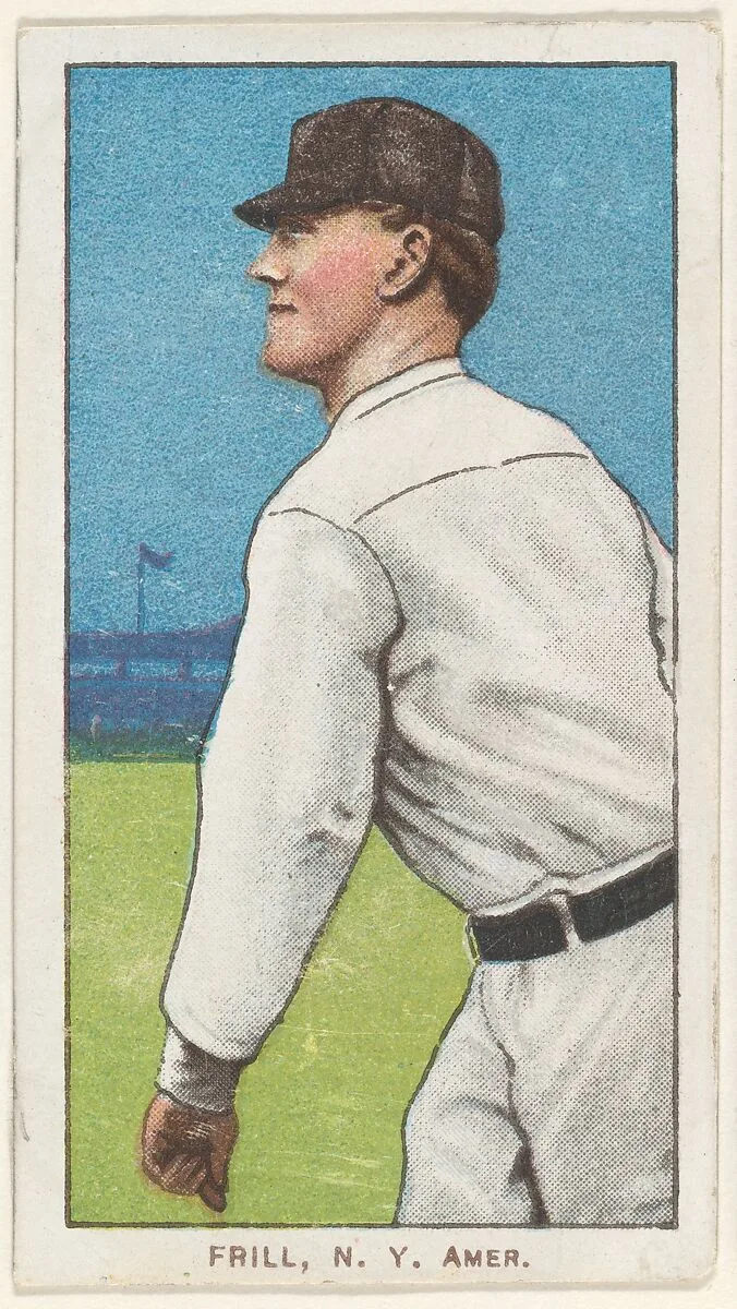 Frill, New York, American League, from the White Border series (T206) for the American Tobacco Company — American Tobacco Company