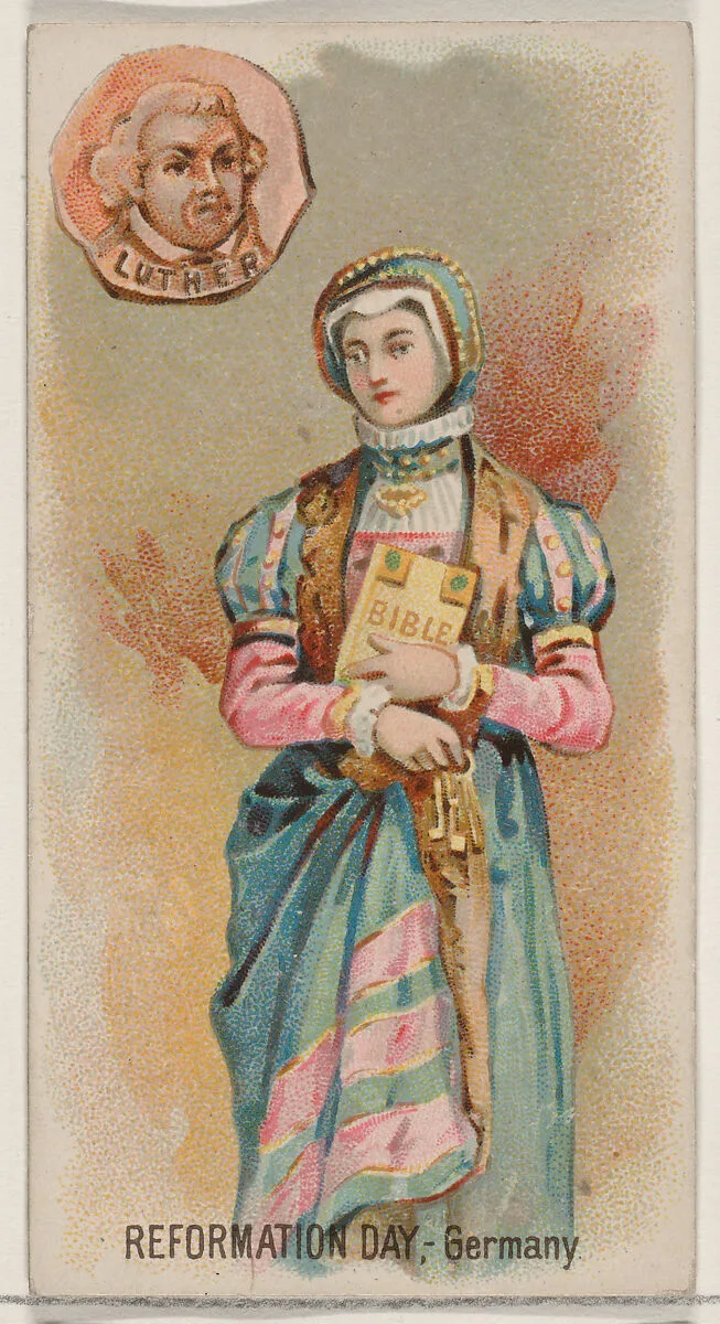 Reformation Day, Germany, from the Holidays series (N80) for Duke brand cigarettes — W. Duke, Sons & Co.|George S. Harris & Sons