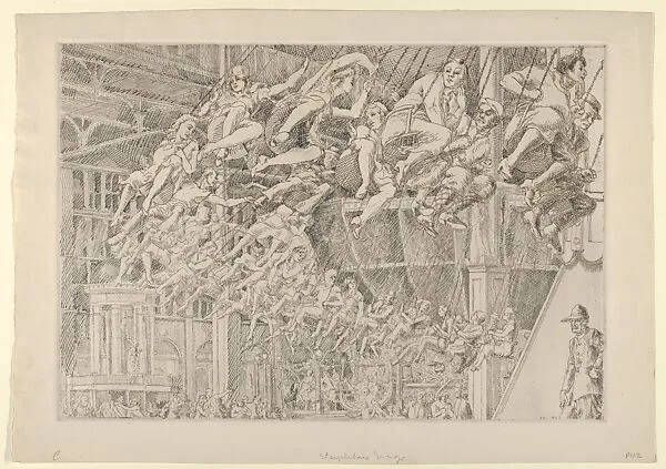 Steeplechase Swings — Reginald Marsh