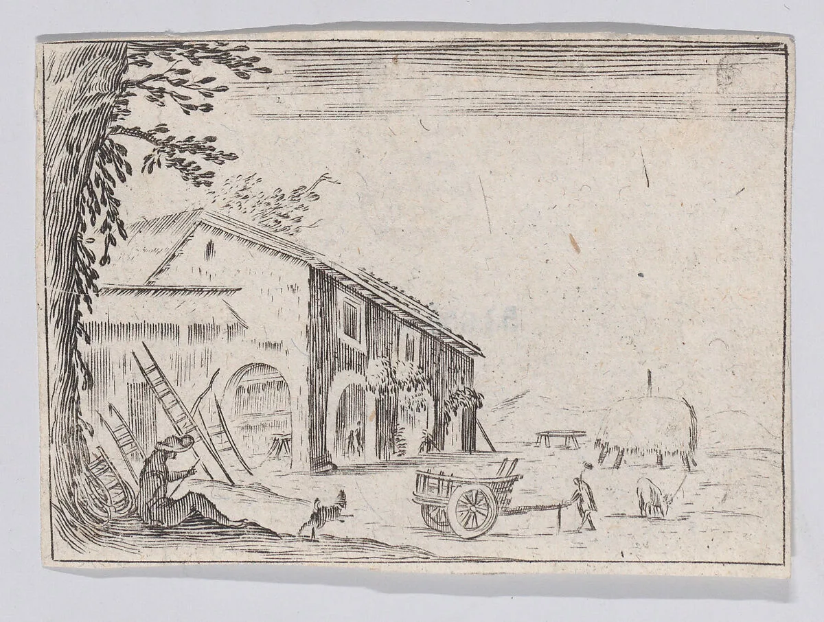 Reverse Copy of La Factoria (The Factory), from Les Caprices — Jacques Callot|Anonymous
