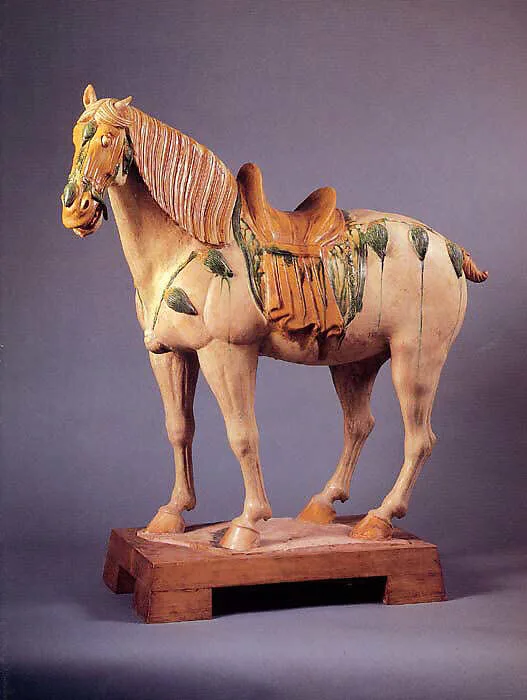 唐 三彩陶馬|Horse — Unknown