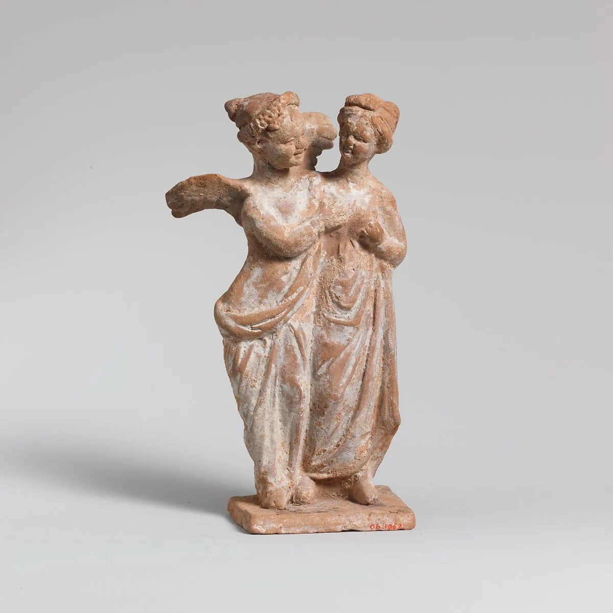 Terracotta statuette of Eros and Psyche — Unknown