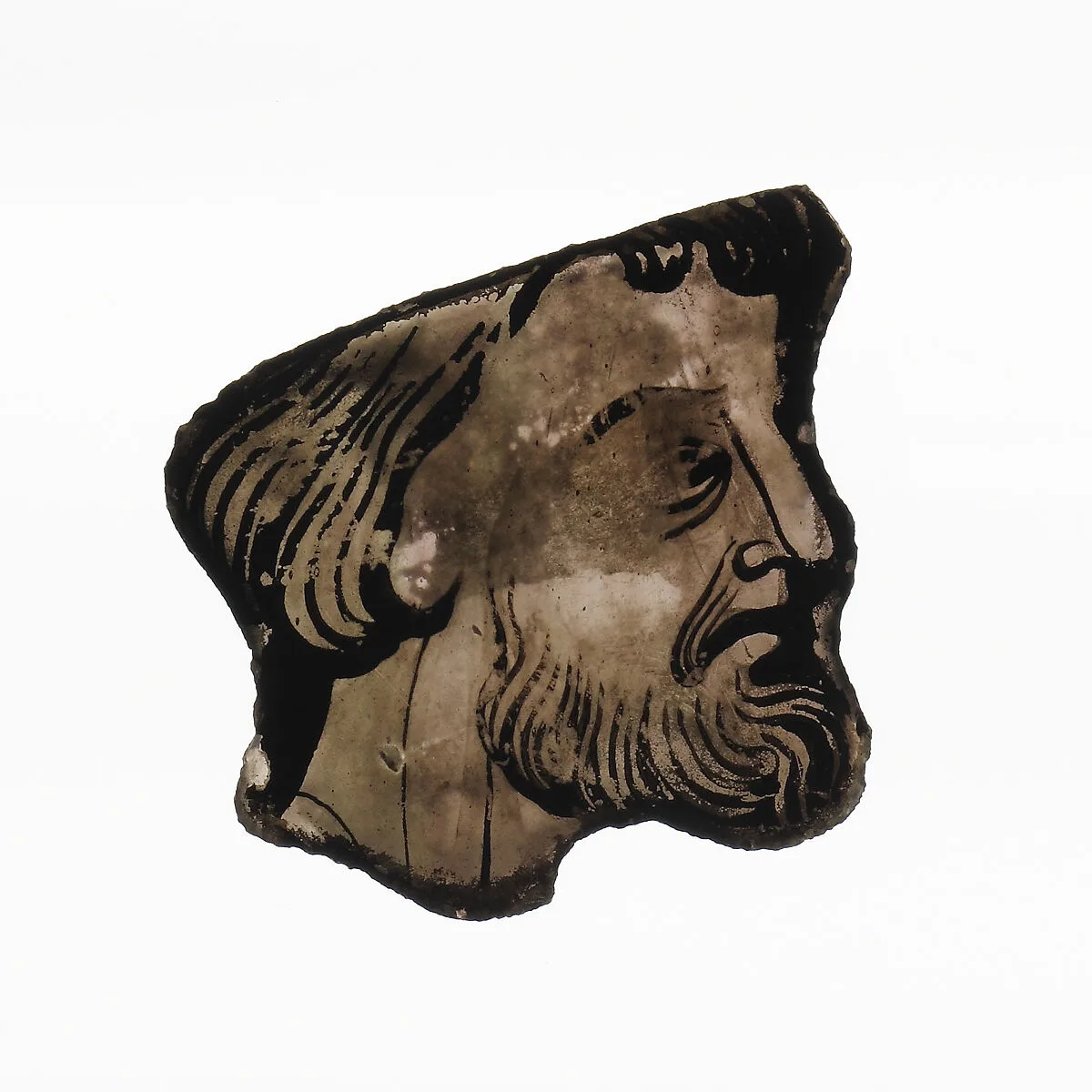 Profile of a Bearded Man — Unknown