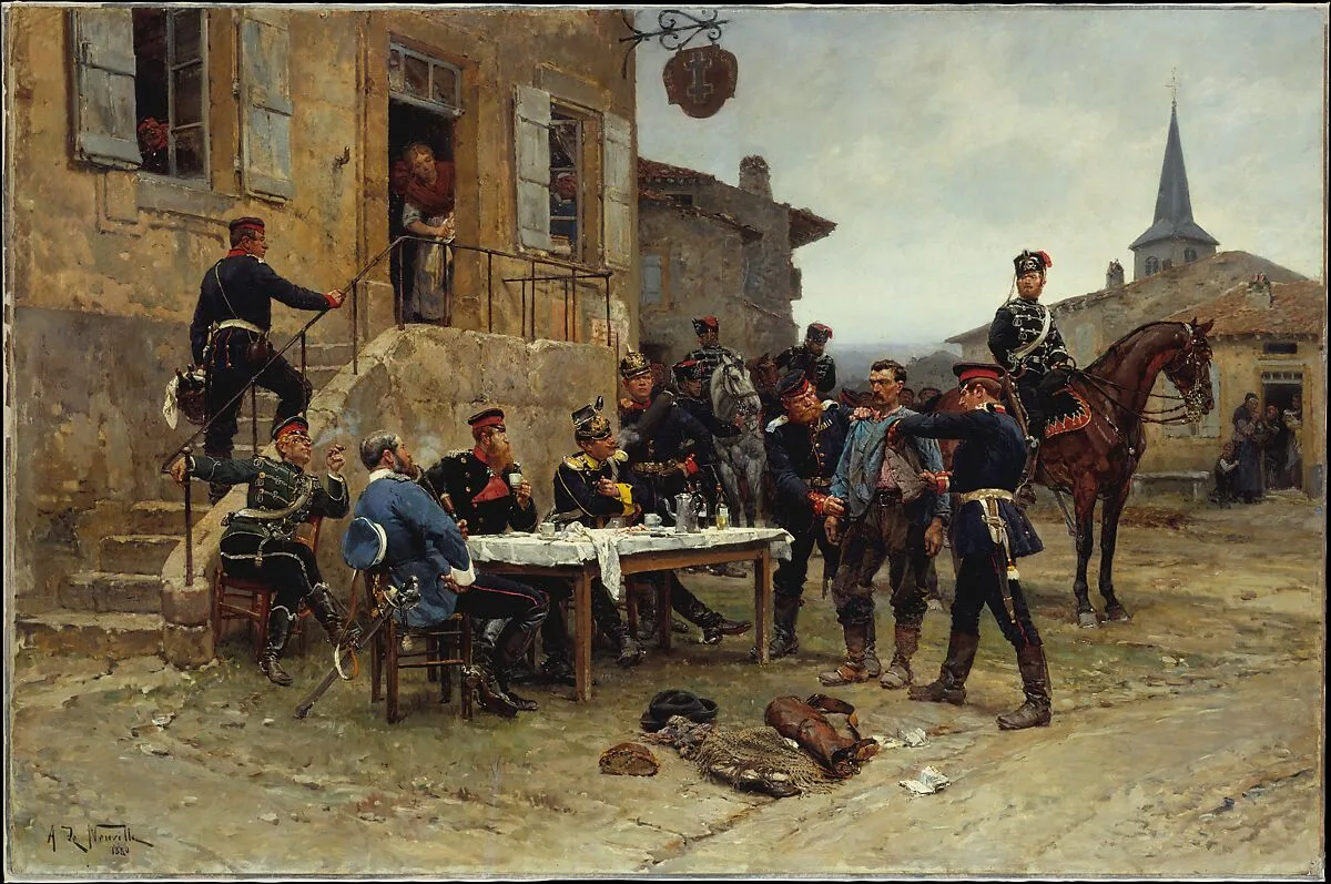 The Dispatch-Bearer — Alphonse-Marie-Adolphe de Neuville