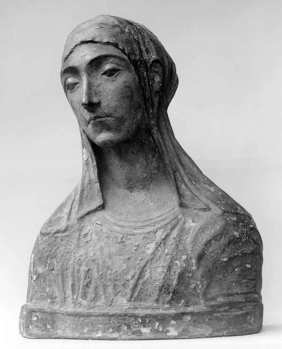 Virgin Mary (probably) — Mino da Fiesole (Mino di Giovanni)