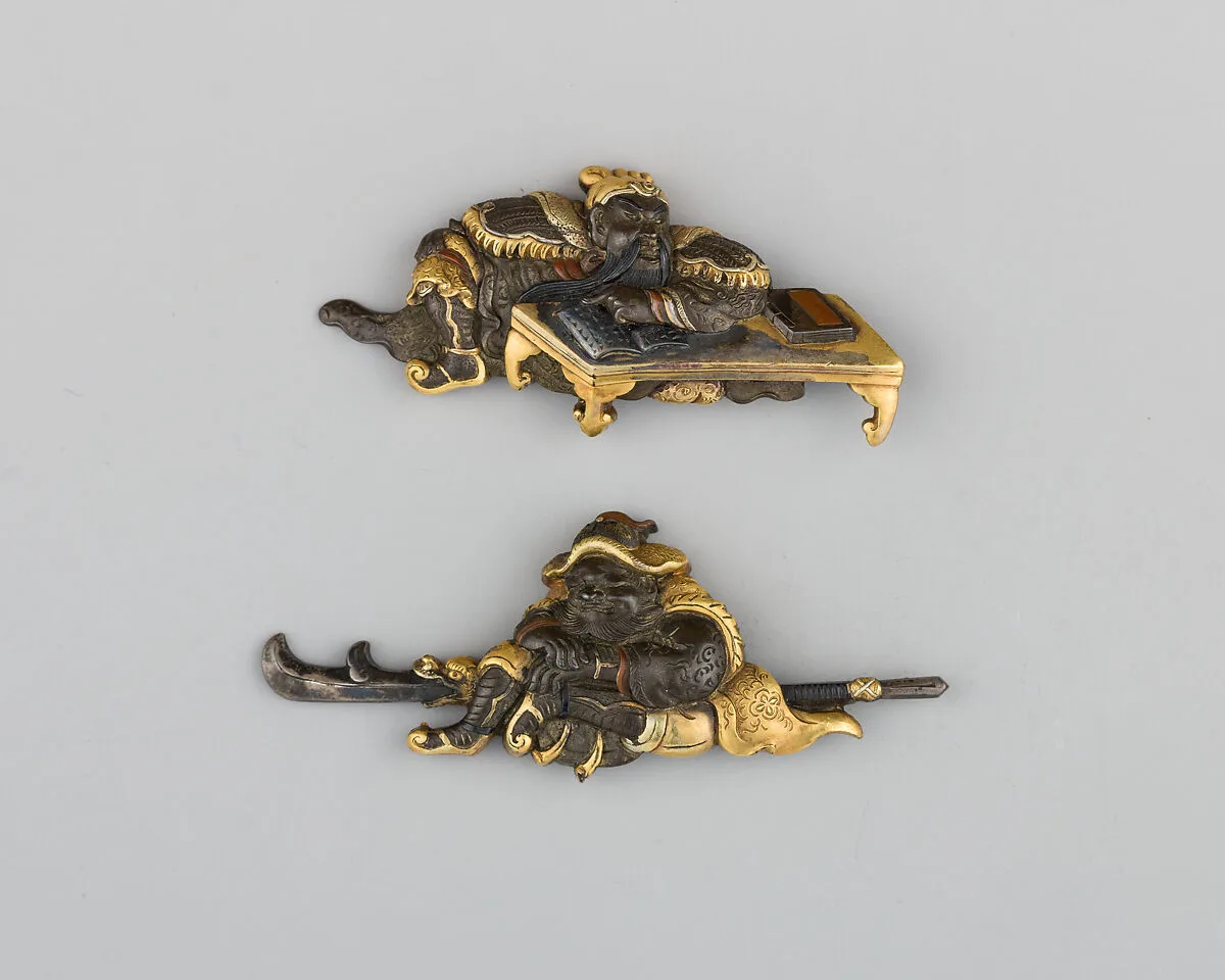 Pair of Sword-Grip Ornaments (Menuki) — Unknown