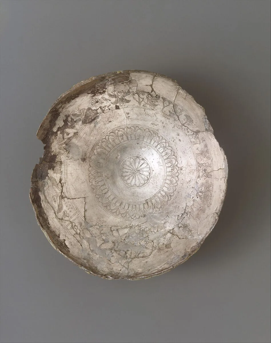 Silver bowl — Unknown