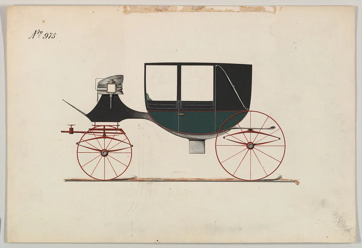 Design for Landau, no. 975 — Brewster & Co.|Channing Britton