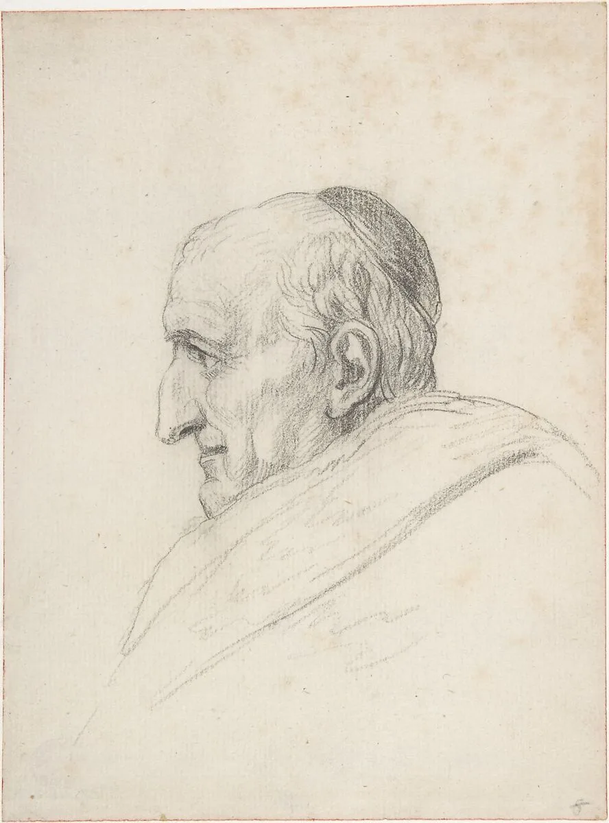 The Cardinal Pacca — Jacques Louis David