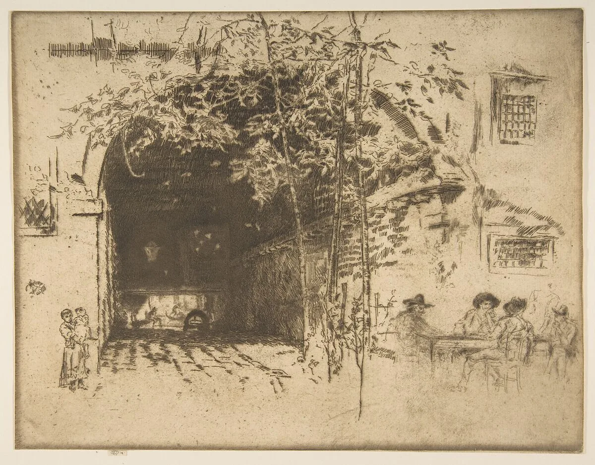 The Traghetto, No. 2 — James McNeill Whistler