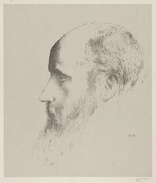 Portrait of Edouard Vuillard — Odilon Redon|Edouard Vuillard