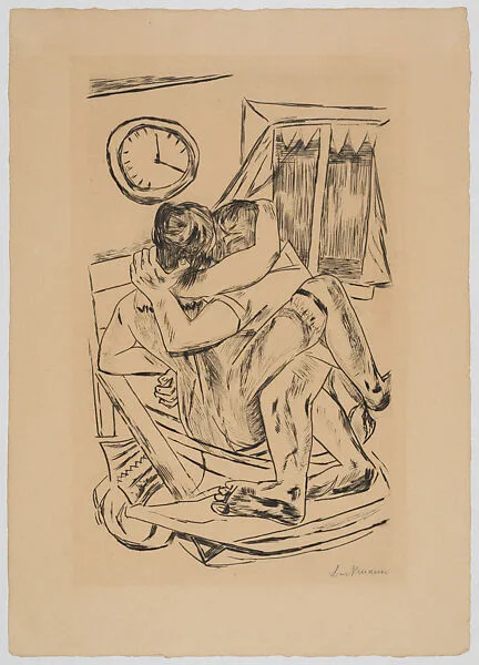 Embrace (Umarmung) — Max Beckmann|R. Piper & Co.