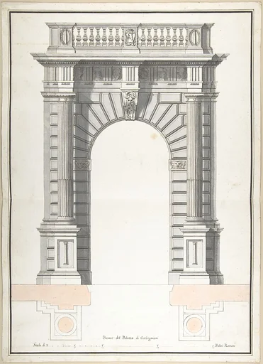 Portone del Palazzo di Carbogniani