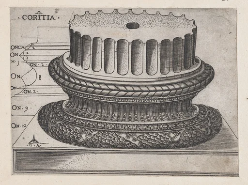 Speculum Romanae Magnificentiae: Corinthian base