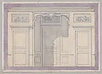 The Breakers: unidentified room, wall panneling design with alcove — Ogden Codman, Jr.|Ogden Codman, Jr.