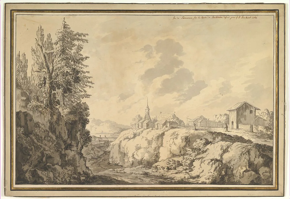 View of Svenarum in the Province of Småland, Sweden — Jacob Philipp Hackert