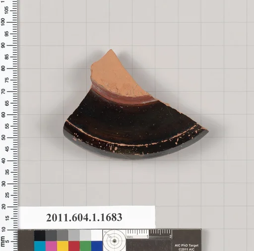 Terracotta fragment of a kylix? (drinking cup)