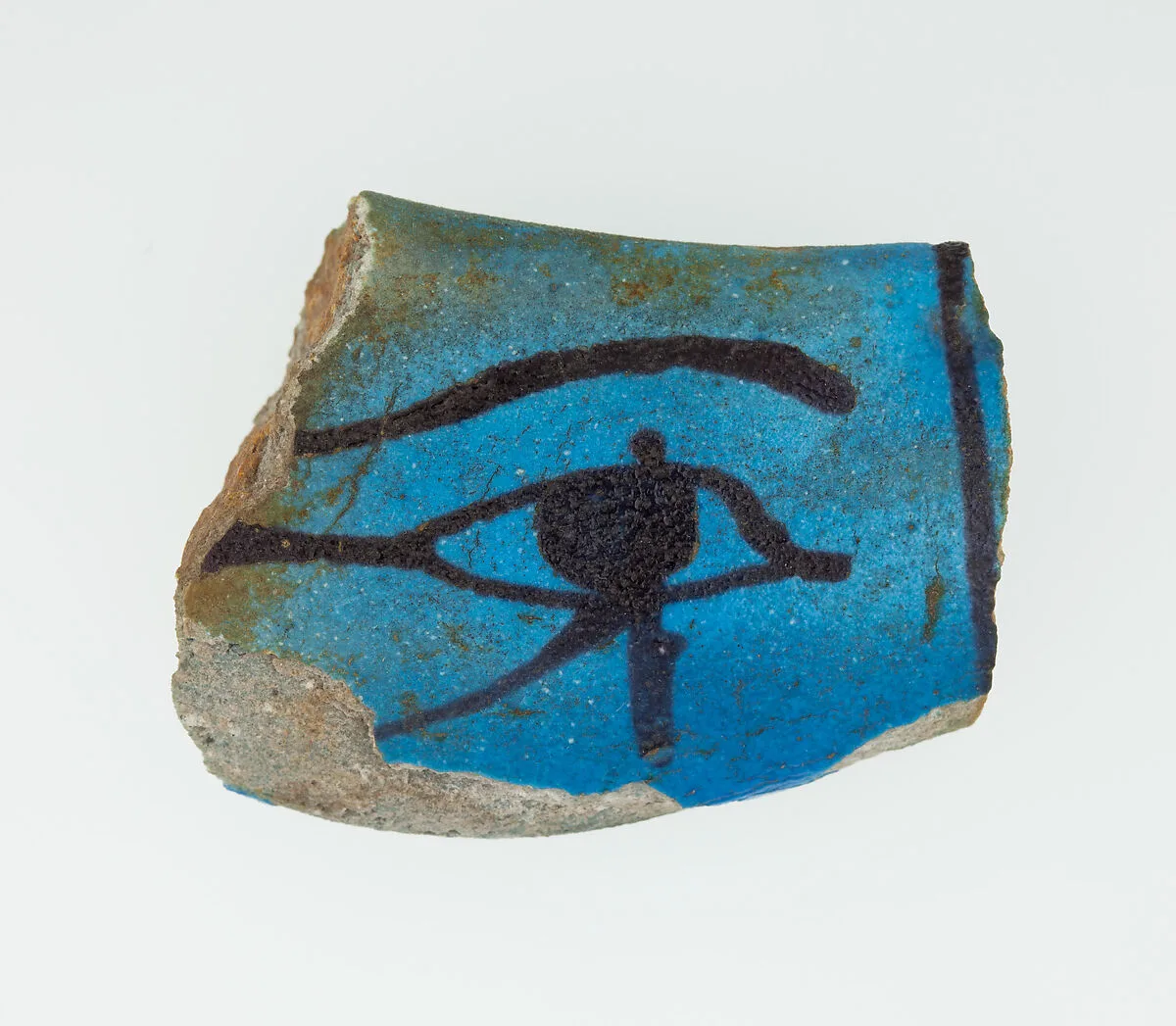 Model Throw stick fragment, eye — Unknown