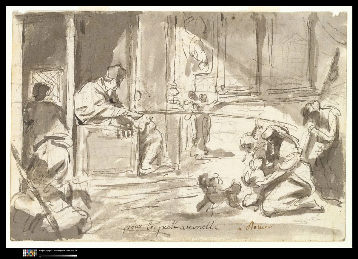 Le Grand Pénitencier — Augustin Pajou