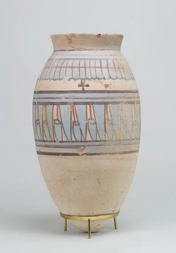 Blue-painted Jar from Malqata