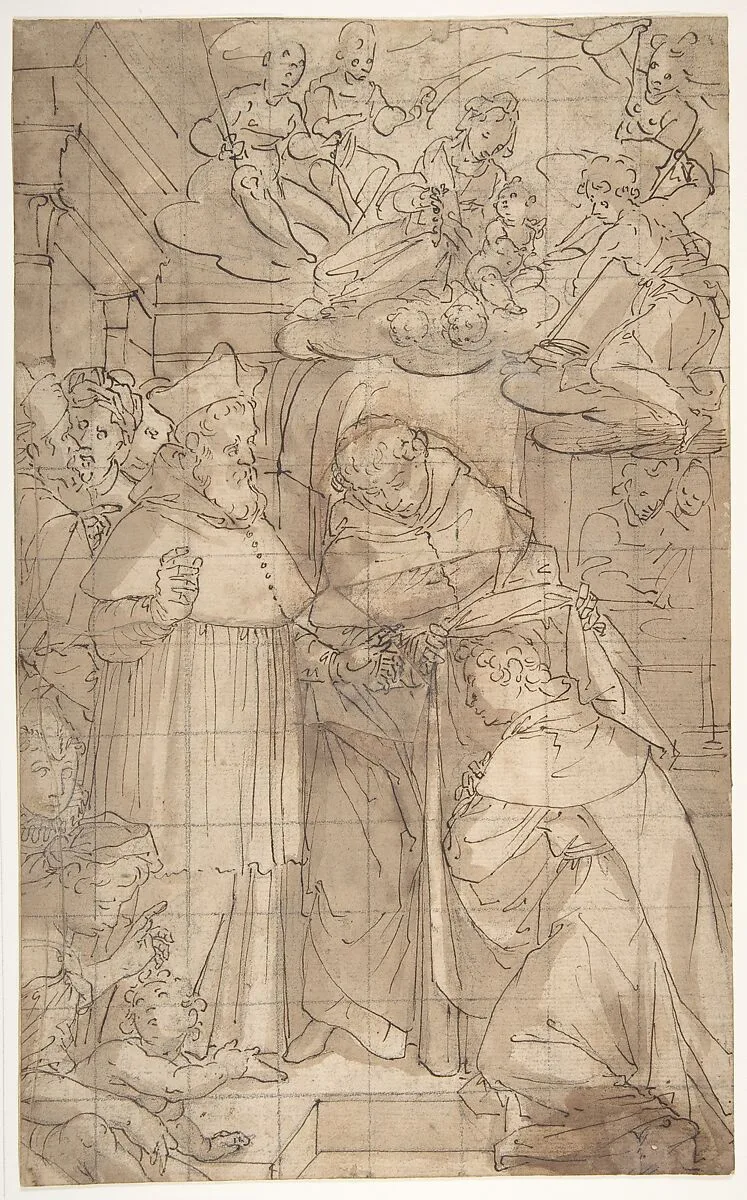 Saint Hyacinth Receiving the Dominican Habit — Aurelio Lomi