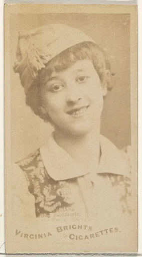 Bonifazzio, from the Actors and Actresses series (N45, Type 1) for Virginia Brights Cigarettes